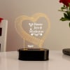 Gift Live And Laugh Personalized LED Lamp