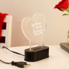 Shop Live And Laugh Personalized LED Lamp
