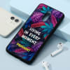 Live Large Personalized Phone Cover Online