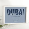 Gift Live Your Dubai Dream Personalized Frame