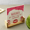 Buy Long Distance Kisses Couples Sandwich Photo Frame