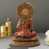 Buy Lord Buddha Gold Toned Hand Painted Idol