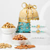 Lord Ganesha Rakhi Combo With Gourmet Treats Online
