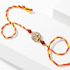Gift Lord Ganesha Rudrakash CZ Rakhi