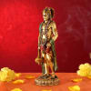 Gift Lord Hanuman Idol With Scented Agarbatti And Stand