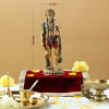 Gift Lord Hanuman Statue in Standing Posture (Gold Finish)