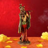 Shop Lord Krishna Idol in Antique Gold Finish