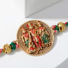 Gift Lord Ram Darbar Rakhi With Meenakari Work