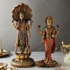 Lord Vishnu And Goddess Lakshmi Standing Idols Online