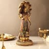 Gift Lord Vishnu Copper Finish Idol