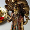 Shop Lord Vishnu Copper Finish Idol