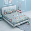 Gift Lovable Lions Printed Kids Double Bedsheet