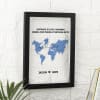 Gift Love Across Borders Personalized Acrylic Frame