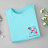Buy Love Always Wins - Personalized Women's T-shirt - Mint