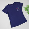 Love Always Wins - Personalized Women's T-shirt - Navy Blue Online