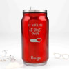 Gift Love At First Swipe Personalized Can Tumbler - Red