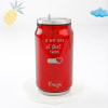 Buy Love At First Swipe Personalized Can Tumbler - Red