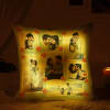 Gift Love Glow Personalized LED Satin Cushion
