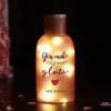 Buy Love Glows Personalized Bottle With LED Light - Frosted Pink