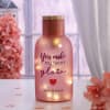 Love Glows Personalized Bottle With LED Light - Frosted Pink Online