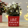 Love Grows Here Personalized Ceramic Planter Online