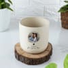 Gift Love Grows Personalized Ceramic Planter - Without Plant