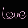 Buy Love Heart Pink Neon Decor Light