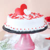 Buy Love Hearts Fresh Cream Valentine Cake (Half kg)