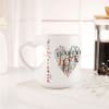 Love & Hearts Personalized Heart Handle Mug Online