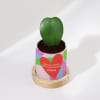 Shop Love Is All Around - Heart Hoya Plant With Personalized Planter