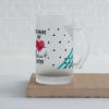 Gift Love is in the Air Personalized Beer Mug