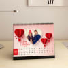 Buy Love is in The Air Personalized Valentine Desk Calendar