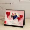 Shop Love is in The Air Personalized Valentine Desk Calendar