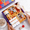 Love Knots Personalized Rakhi Hamper Online