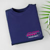 Buy Love Loading - Personalized Women's T-shirt - Navy Blue