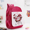 Gift Love Minnie Mouse XOXO - School Bag - Personalized - Pink
