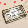 Gift Love Personalized Glass Jewelry Box