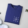 Shop Love -  Personalized Mens T-shirt - Navy Blue