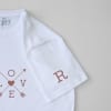 Gift Love -  Personalized Mens T-shirt - White