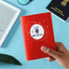 Gift Love Personalized Red Passport Cover