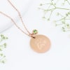 Buy Love - Personalized Rose And Stone Pendant Chain