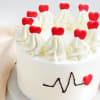 Buy Love Pulse Mini Cream Cake (300 Gm)