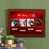 Love Story Personalized Wooden Photo Frame Online