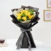 Gift Love You Dad Yellow Rose Bouquet