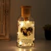 Love You Maa Personalized LED Lights Corked Bottle Online