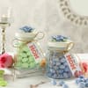 Love You Mom Glass Jars With Dragees (Set of 2) Online
