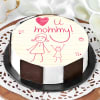 Love You Mommy Cake (Half Kg) Online