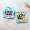 Love You Mumma Papa Photomagnet - Set Of 2 Online