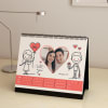 Gift Love You Personalized Desk Calendar