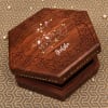 Gift Love You Personalized Handcrafted Sheesham Wood Jewellery Box